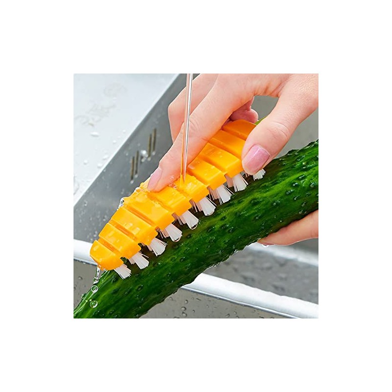 Openfly Flexible Vegetable Brush Fruit and Vegetable Brushes, Vegetable/Fruit Peeler