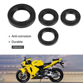 Engine Crankshaft Gear Crank Case Oil 4 Pcs Compatible with GY6 139 QMB Scooters ATVs Mopeds Motorcycles Direct Replacement for OEM 038954823