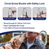 Dog Leads for Yard, 65ft Tie Out Runner Steel Wire