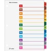 Cardinal OneStep Binder Dividers, 12-Tab Monthly, Customizable Table of Contents,