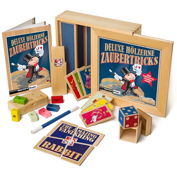 Marvin's Magic - Treasure Tricks Wooden Magic Tricks for Children