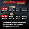 AUPREX 15-Piece Metric Thread Chaser Set – Master Thread Repair