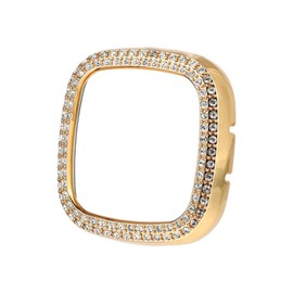 Mipcase Smart Watch Protective Cover Case for Sense Durable Electroplated Full Body Bumper Lightweight Scratch Resistant Design Stylish Accessories for Daily Wear