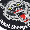 " sooo much" Smiley Sew-On / Iron-On Biker Patch for