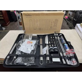 OlarHike New OlarHike Grilling Accessories BBQ Grill Tools Set, 25PCS Stainless Steel