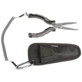 Spro Freestyle Recon Pliers Fishing Pliers, Hook Remover, Snap Ring Pliers, Braid Cutter, Pliers for Spin Fishing, Fishing Pliers