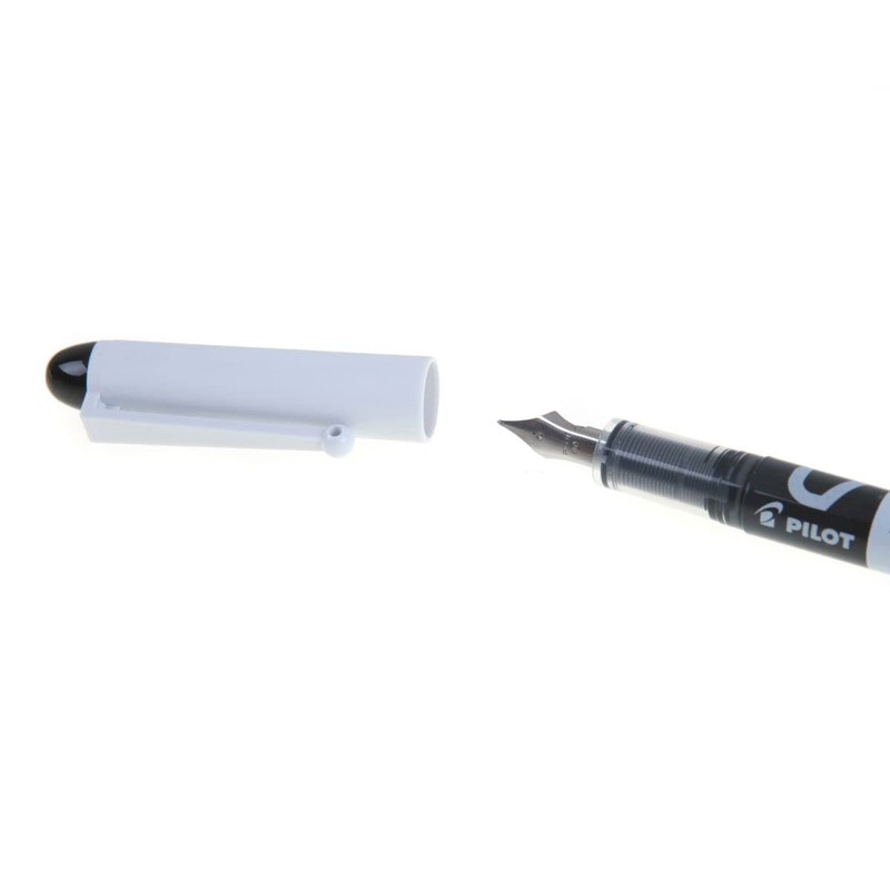 Pilot VPen Disposable Fountain Pen White Barrel 0.58 mm Tip