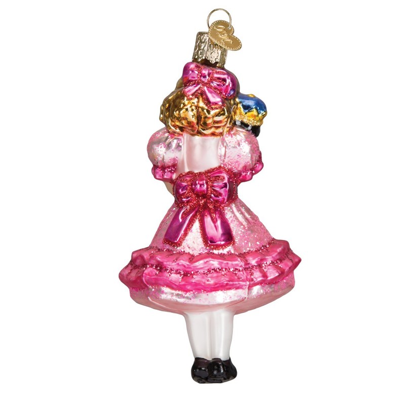 OWC Clara Glass Christmas Ornament
