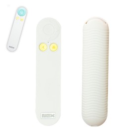 Case for Nex Playground Game System Remote,NOUKAJU Silicone Remote Protective Cover,Drop-Proof,Scratch-Proof,Shock-Proof,Dust-Proof,Protective Case for Playground Game System Remote Control(Off-white)