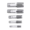 5 Piece NPT Pipe Tap Set, 3/4, 1/2, 3/8, 1/4,