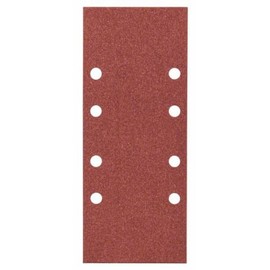 Bosch 25-teiliges Schleifblatt-Set für Schwingschleifer, 93 x 230 mm, 8 Löcher, Körnung 120, 2607017100