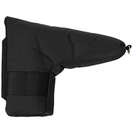 Jack Bunny 262-3984147 Continuous Classic Putter Cover [Logo Fastener Series] (for Pins) / Golf PT, 010_black