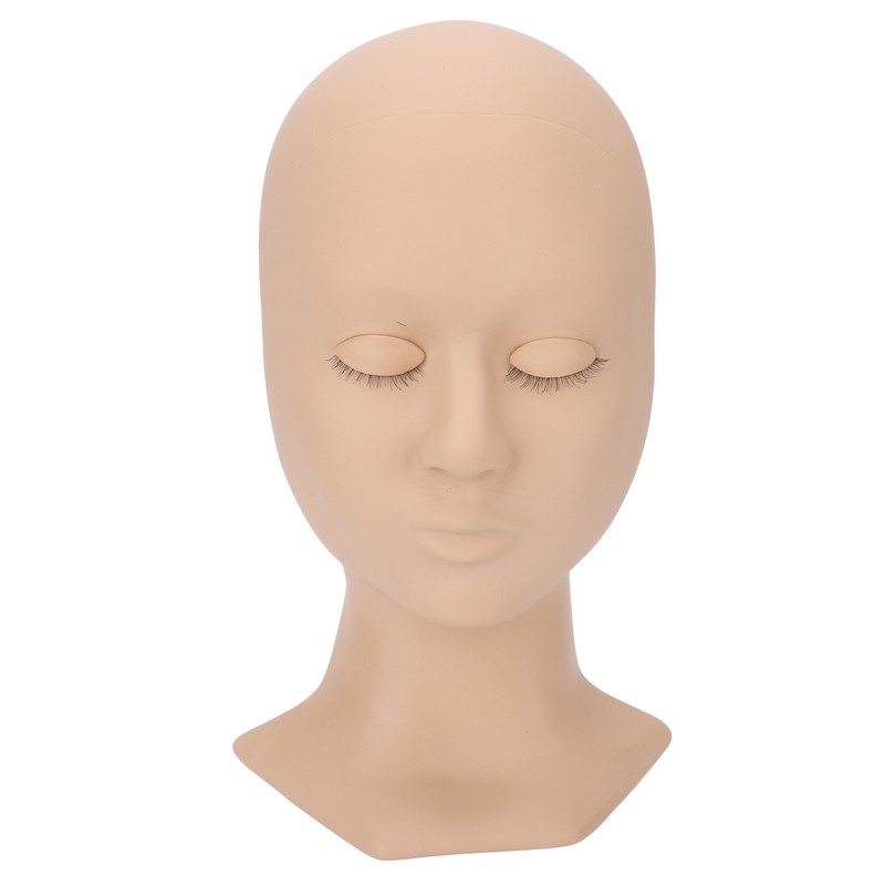 Eyelash Mannequin Head Replaceable Eyes Eyelash Extensions Makeup Massage Acupuncture