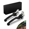 BAOUFF Foldable Dirt Bike Clutch Brake Levers,Forging Motorcycle Billet Pivot