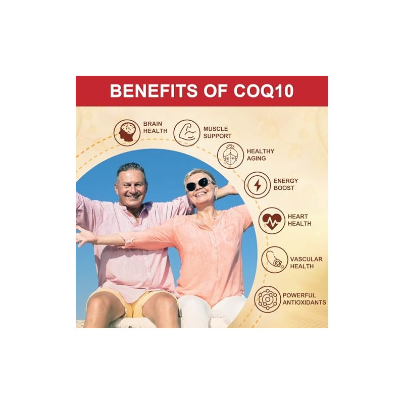 DRFOSTER Cápsulas Blandas Coq10 De 200 Mg Con Vitamina E