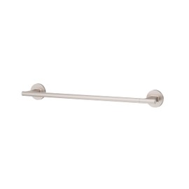 Pfister Capistrano Bath Towel Bar for Bathroom, 18-Inch, Wall-Mounted, Screw-in, Spot Defense Brushed Nickel Finish, BTBCSO1GS