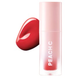 Peach C Jelly Beam Tint - Long Lasting Korean Lip Tint Stain Plumping Jelly Lip Gloss - Lightweight, Moisturizing & Buildable Lip Makeup Jelly Tint Blush with Vitamin E (Energy Pop, 0.07 oz)