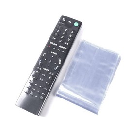 OriGlam - 10 bolsas retráctiles para control remoto de TV, fundas de control remoto de TV, bolsas transparentes, bolsas de envoltura termorretráctil (2.36 x 10.47 pulgadas)