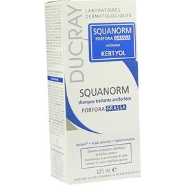 ducray squanorm oily dandruff shampoo 125 ml