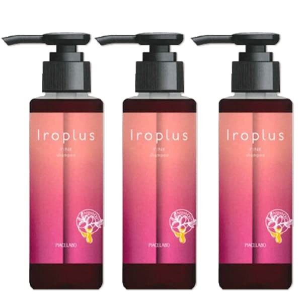 Pierererererererererabo Formulate IroPlus Shampoo Pink 4.1 fl oz (120 ml) x 3 Packs