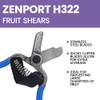 Zenport H322 Fruit Shears/Lemon Citrus Clippers with Strap, Forged Stainless