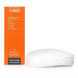 111MedCo Jabón En Barra Para Acné De Peróxido De Benzoilo 10%