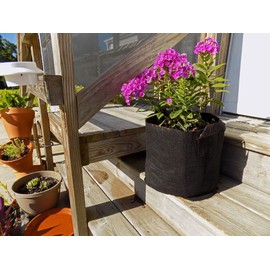 Bootstrap Farmer Grow Bags 10 Gallon Fabric Plant Pots with Handles, 10 Pack