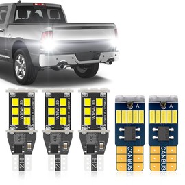 921 912 LED Reverse Bulbs For Dodge Ram 1500 2500 3500 (2009-2021) Lights