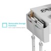 Rolling Standing Desk Adjustable Height with Drawers, 40 Inch Mobile