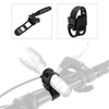Soporte de luz de Bicicleta Ajustable Linterna de rotaci¨®n de