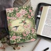 Psesaysky Birds Flower Bible Covers for Women Large Size PU