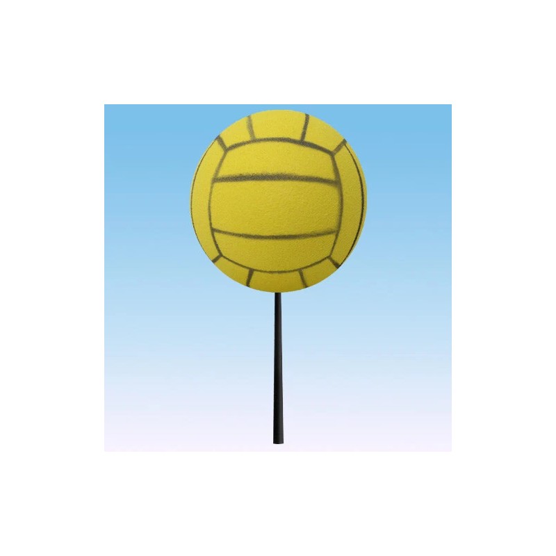 **Rare** Coolballs Volleyball Car Antenna Topper / Auto Dashboard Accessory