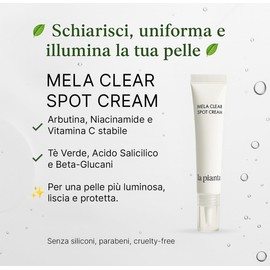 100% Koreanische Aufhellungscreme – Apfel Clear Spot Cream 15 ml | Gesichtsbehandlung gegen dunkle Flecken und Hautflecken | mit Arbutin, Niacinamid und Vitamin C