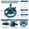 360° Rotating Garden Sprinkler for Lawn Watering – Automatic Water