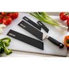 Mercer Culinary 4-Piece Set Felt Lined Knife Guard, Black