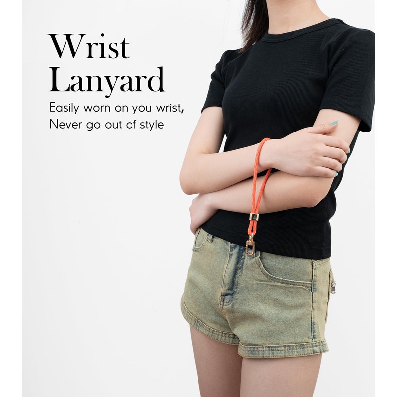 SENLLY Wristlet Lanyard Strap for Keys, Original Minimalist Design Wrist