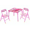 Idea Nuova Trolls 3 Piece Children's Activity Square Table and