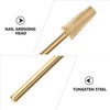 BUGUUYO Nail Art Polishing Grinding Sturdy Tungsten Bit for Manicure