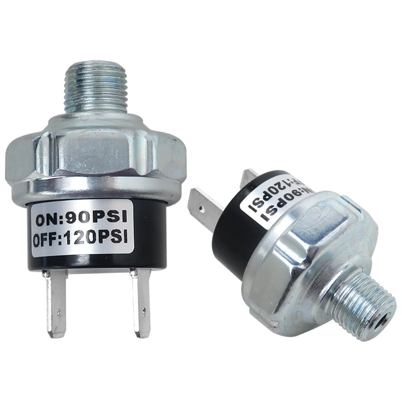 90-120 PSI Pressure Switch Long Lasting Steel Copper Surface Mount