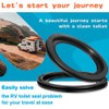 RV Toilet Seal, Flush Ball Seal Gasket Replacement 385311658 for