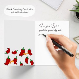 Funny Anniversary Card Birthday for Her Him/Husband Boyfriend/Girlfriend Wife/Sarcastic Greeting Card (You’re sooooo hot!)