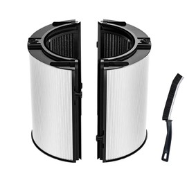 PH04 2 in 1 Replacement Filter Compatible with Dyson HP09 TP09 HP07 TP07 TP06 HP06 PH04 PH03 PH02 PH01 Air Purifiers,New Version H13 Grade HEPA + Activated Carbon Filter