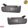 2MPLASTIC Sun Visor For Fiat 500 2012 - 2019 Left