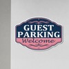 Guest Parking Welcome Signs 14"x 10" Visitor Customer Parking Signal