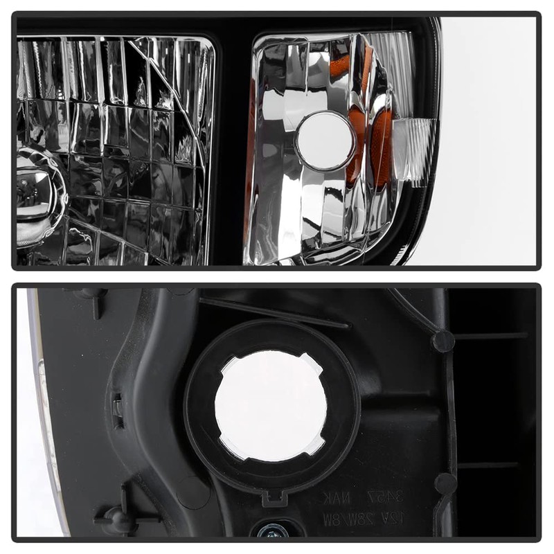 ACANII - For 2006-2014 Honda Ridgeline Headlights Headlamps Replacement 06-14