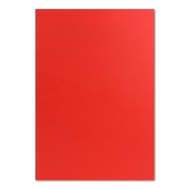 FarbenFroh by GUSTAV NEUSER 350 x DIN A4 Paper - Red - 110 g/m² - 21 x 29.7 cm - Writing Paper Craft Paper Coloured Paper Letter Sheet