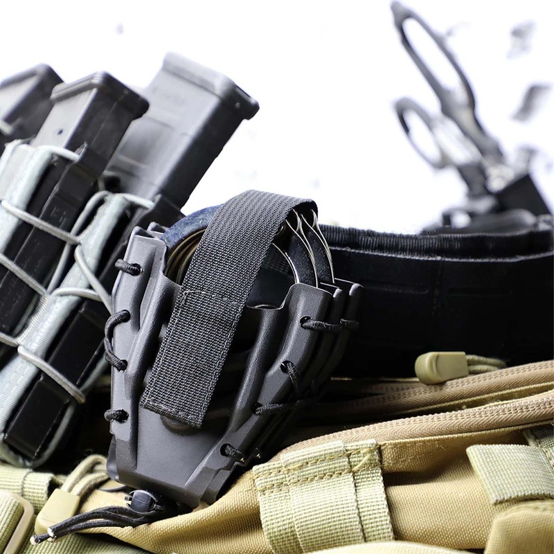 Double Handcuff Holster, Hangcuff Pouc,Open Top Handcuff Case, Cuff Pouch