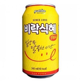 Birak Sikhye 340ml x 24 cans (29966835) / 비락 식혜 340ml x 24캔 (29966835)
