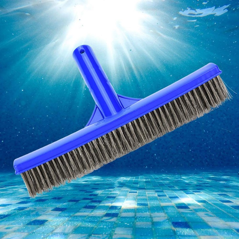 Steel Wire Pool Brush, High Density Brush with 45 Degree