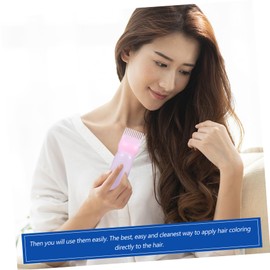 3pcs Hair Dye Bottle with Comb Hair Dye Bottles Hair Applicator Bottle Professional Hair Dye Hair Oil Applicator Style Applicator Bottle Hair Dye Hair Coloring Bottle Applicator TOVINANNA